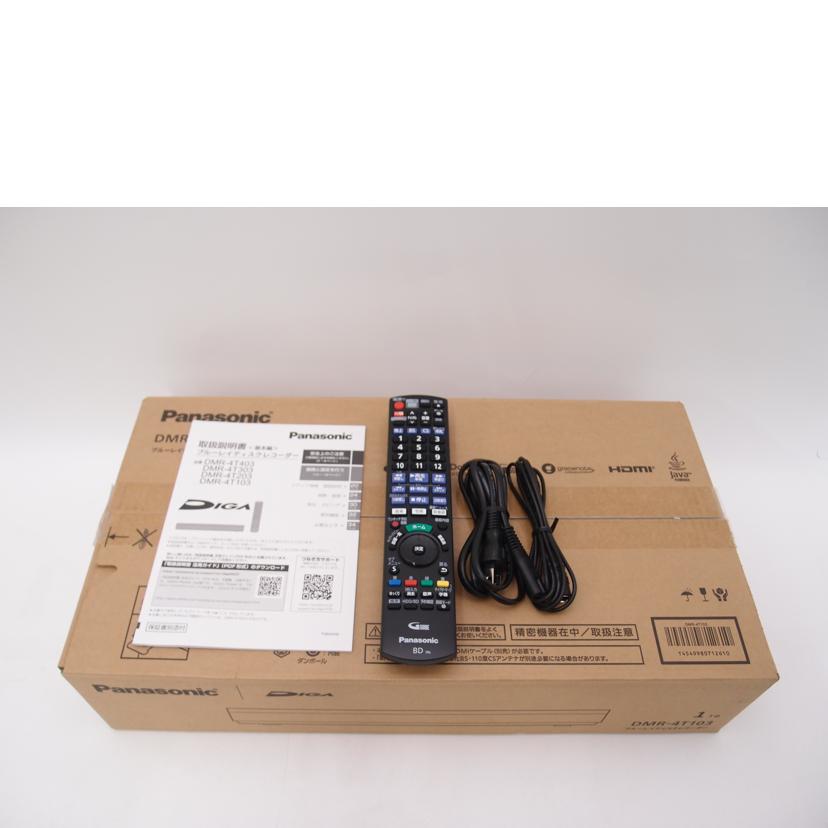 Panasonic パナソニック/BDレコーダー／4Kディーガ/DMR-4T103//VN3LB002274/Aランク/69