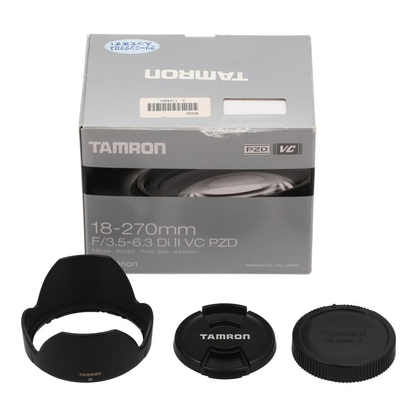 TAMRON Canon タムロン /交換レンズ/18－270mm/18-270mm F/3.5-6.3 Di II VC PZD //174448/Bランク/09