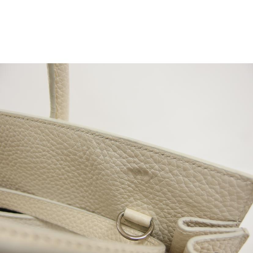 SAINT　LAURENT サンローラン/サックドジュール　レザー2wayハンド／ホワイト/GPM355153・0914//ABランク/04