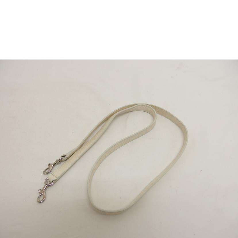 SAINT　LAURENT サンローラン/サックドジュール　レザー2wayハンド／ホワイト/GPM355153・0914//ABランク/04