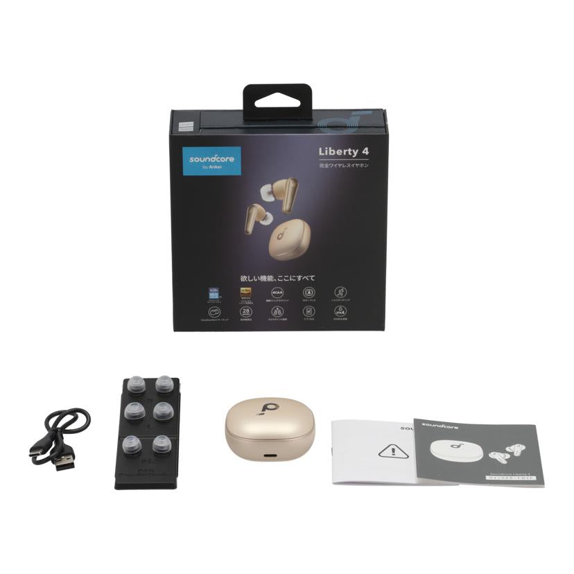 ANKER アンカー　/ワイヤレスイヤホン／Soundcore　Liberty　4　/A3953NB1//ACJ7A70E44200499/ABランク/01