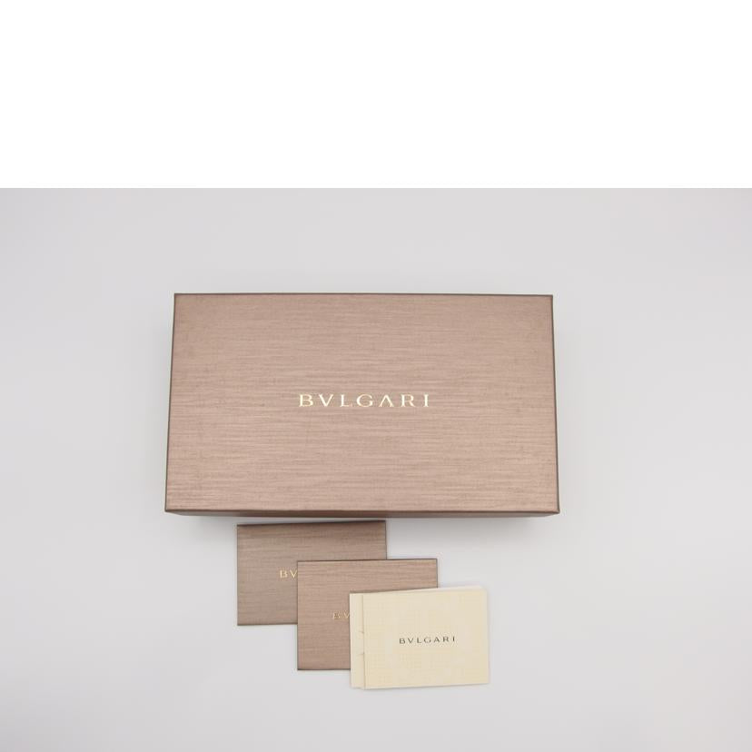 BVLGARI ブルガリ/ラウンドファスナー長財布／ルビレッド/37340//Aランク/88