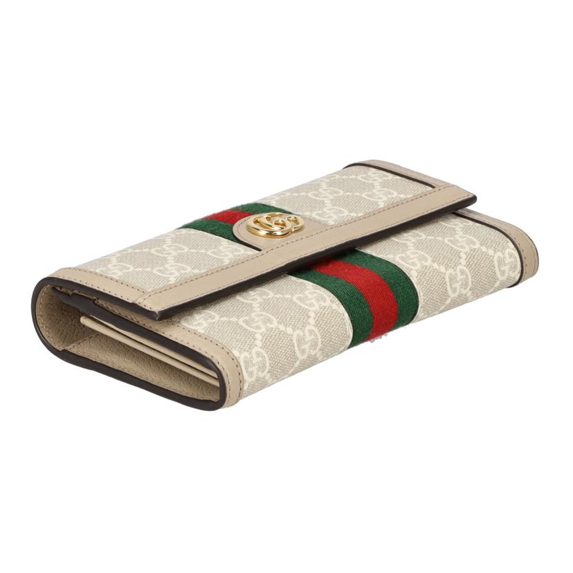 GUCCI グッチ/オフディアGG　スプリームシェリーライン長財布/52315//214*/SAランク/75
