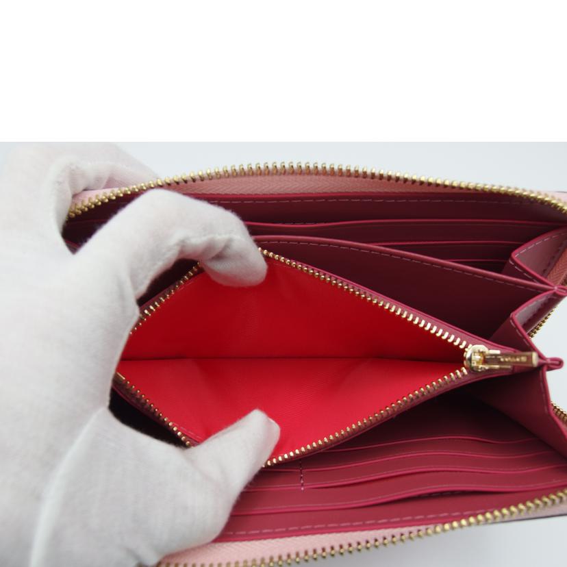 COACH コーチ/シグネチャーロングジップアラウンドウォレット／レザー/CW778//F24**/SAランク/04