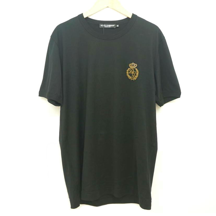 DOLCE＆GABBANA　 ドルチェアンドガッバーナ/DOLCE＆GABBANA　クラウンTシャツ　BLK/G8GX8Z//SAランク/09