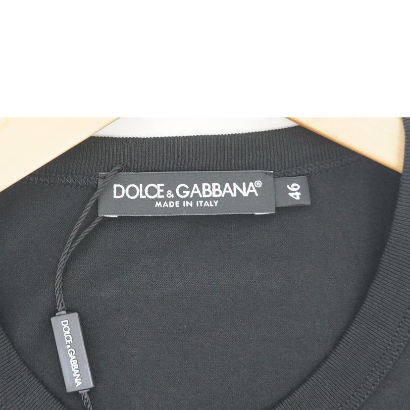 DOLCE＆GABBANA　 ドルチェアンドガッバーナ/DOLCE＆GABBANA　クラウンTシャツ　BLK/G8GX8Z//SAランク/09