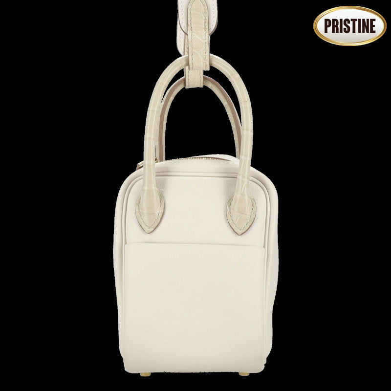 HERMES エルメス/リンディミニ20／スイフト×アリゲーター／クレ//T(2*****/SAランク/82