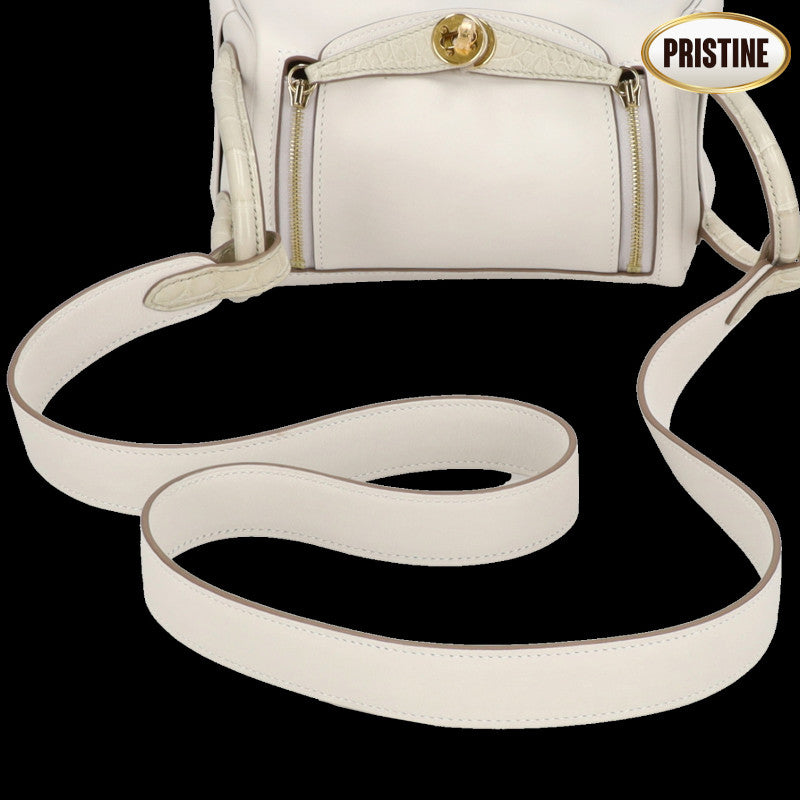 HERMES エルメス/リンディミニ20／スイフト×アリゲーター／クレ//T(2*****/SAランク/82