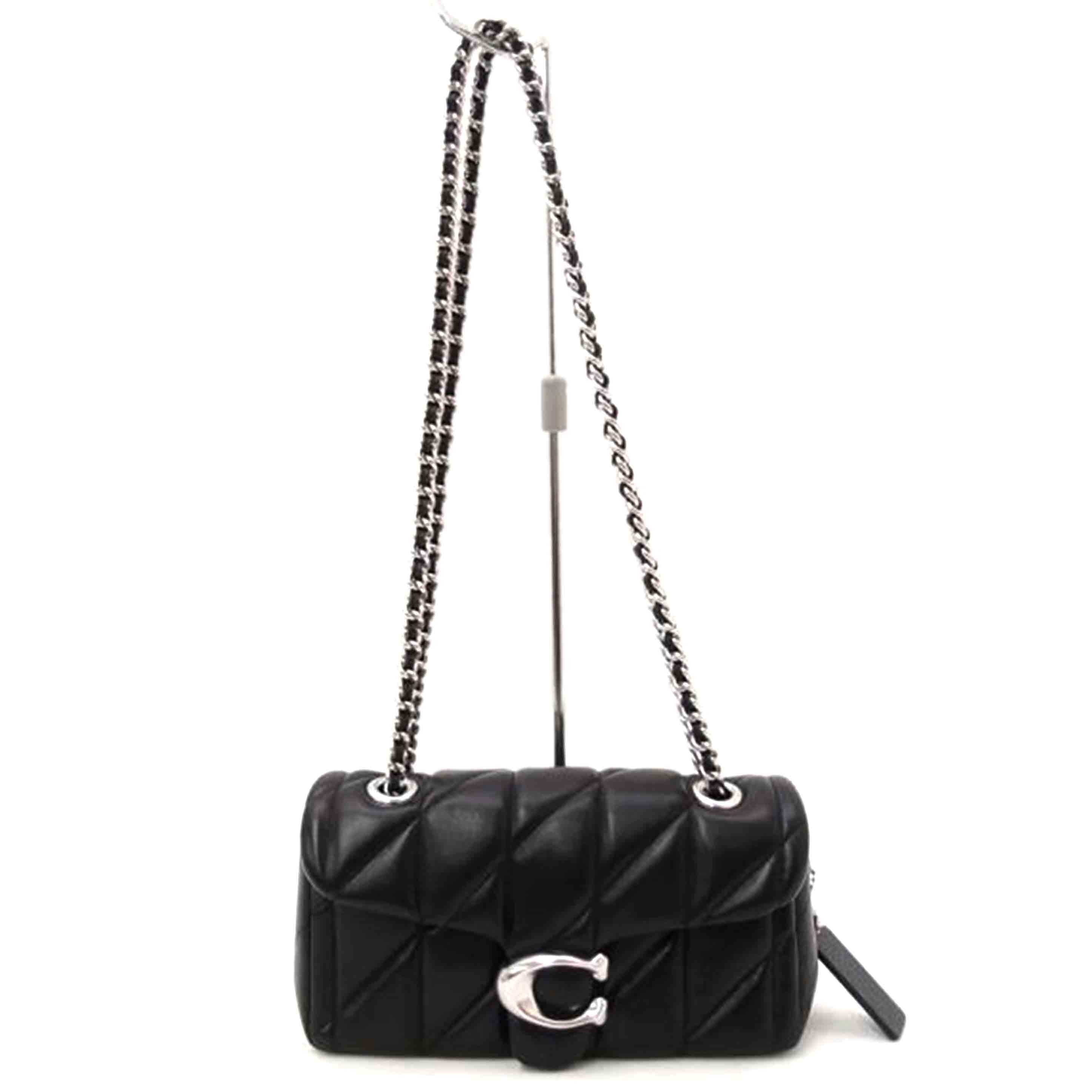 COACH コーチ/タビーキルティングショルダー20／ブラック/CP149//M24**/SAランク/69