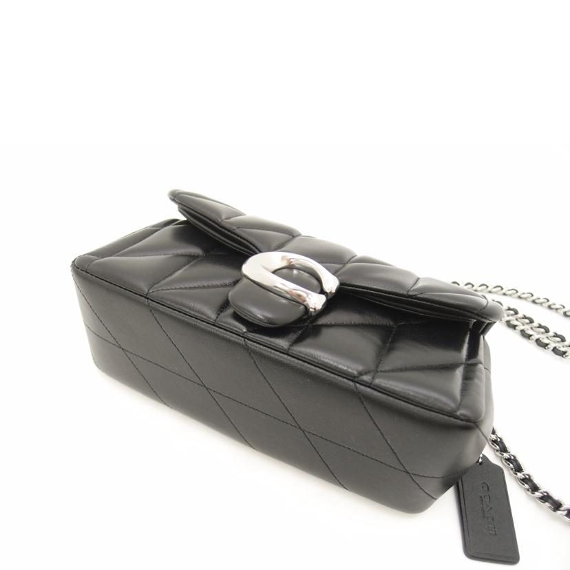 COACH コーチ/タビーキルティングショルダー20／ブラック/CP149//M24**/SAランク/69