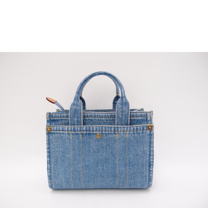 COACH コーチ/デニム2wayトート20／ブルー/CZ100//M24**/SAランク/69