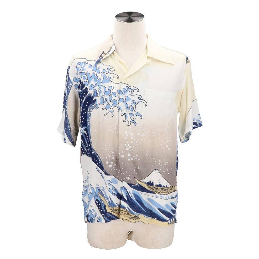 SUNSURF サンサーフ/×日本の意匠　葛飾北斎　SPECIAL　EDITION　＇＇神奈川沖波裏’’／アロハシャツ/SS37651//ABランク/05