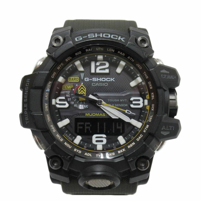 CASIO/G－SHOCK／マッドマスター／ソーラー電波/GWG-1000//Bランク/63