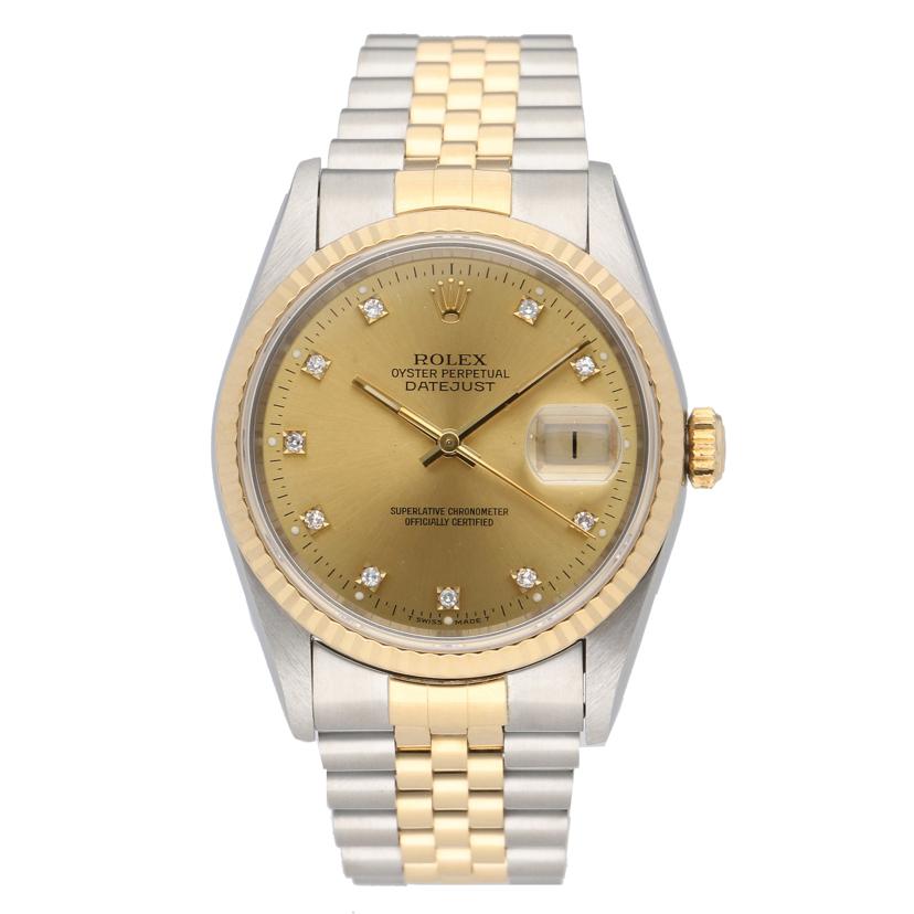 ROLEX ロレックス/DATE　JUST　10P　ダイヤ/16233G//S47****/ABランク/91