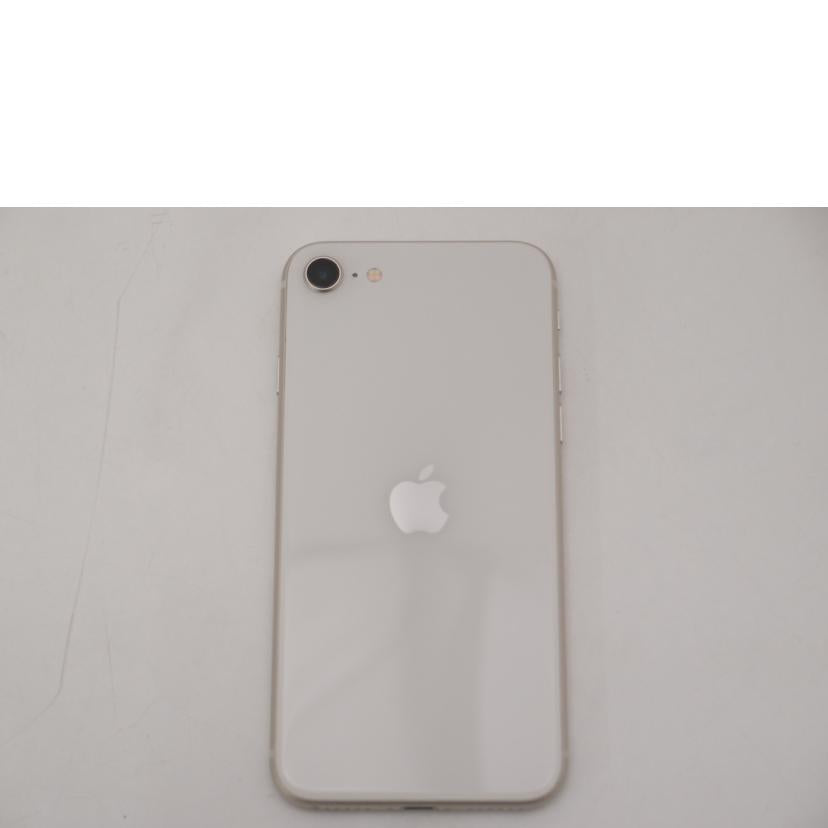 Apple アップル/iPhoneSE　第3世代　64GB　スターライト／SIMロック解除済み/MMYD3J/A//QJVWYJN72X/ABランク/69