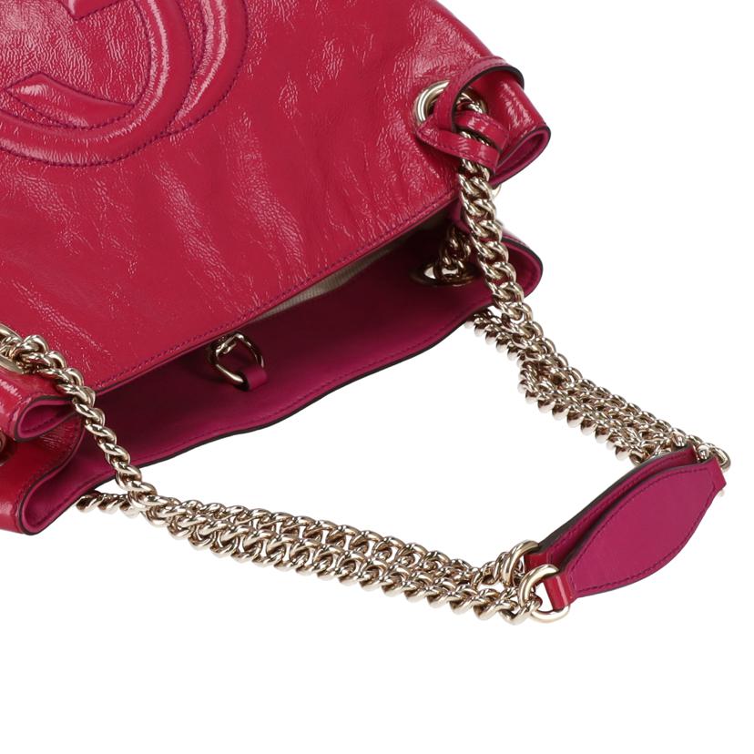GUCCI ｸﾞｯﾁ/ソーホーエナメルバック/308982//001***/ABランク/07