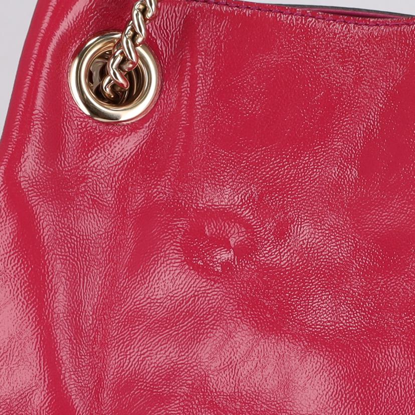 GUCCI ｸﾞｯﾁ/ソーホーエナメルバック/308982//001***/ABランク/07