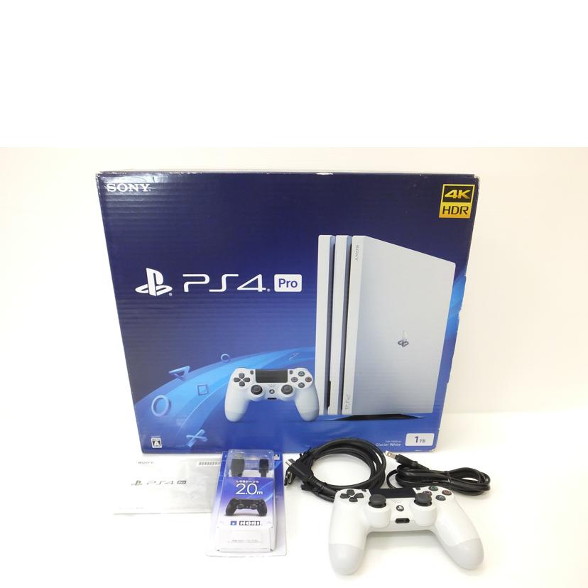 SONY ソニー/PS4Pro本体1TBグレイシャーホワイト/CUH-7200B//5635053/Bランク/88