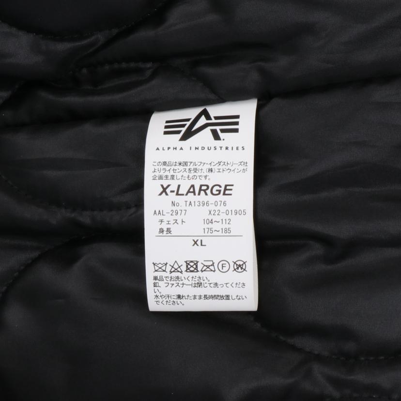 ALPHA アルファ/フライトジャケット/TA1396-076//ｻｲｽﾞ:XL/Aランク/91
