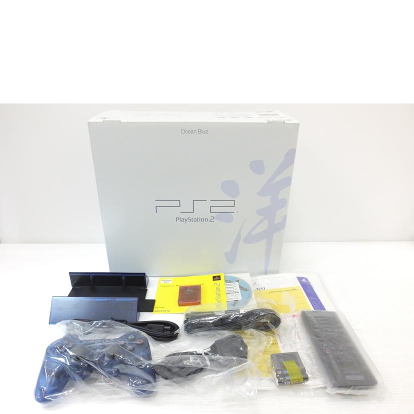 SONY ソニー/PS2本体OceanBlue/SCPH-37000L//1573965/Aランク/88