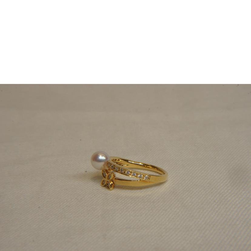 MIKIMOTO／K18RFDパール＃10．5//ABランク/92