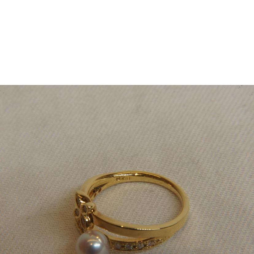 MIKIMOTO／K18RFDパール＃10．5//ABランク/92