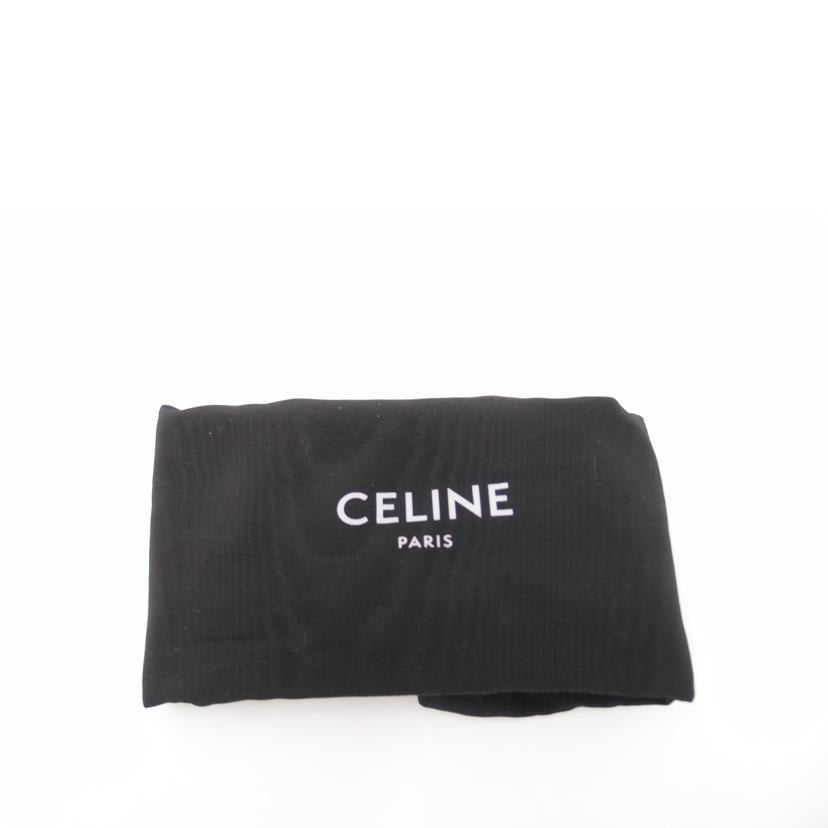 CELINE セリーヌ/Cミディアムエナメルチェーンショルダー／ブラック/187253BFA//CA-****/Aランク/69
