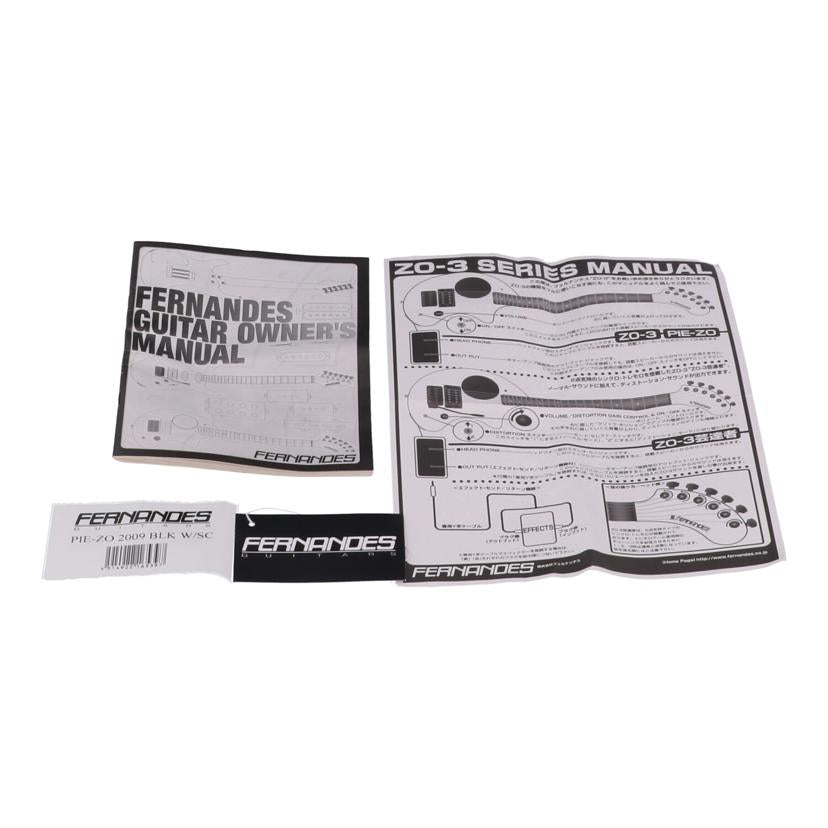 FERNANDES フェルナンデス/エレキベース/PIE-ZO//FG09021485/Aランク/88