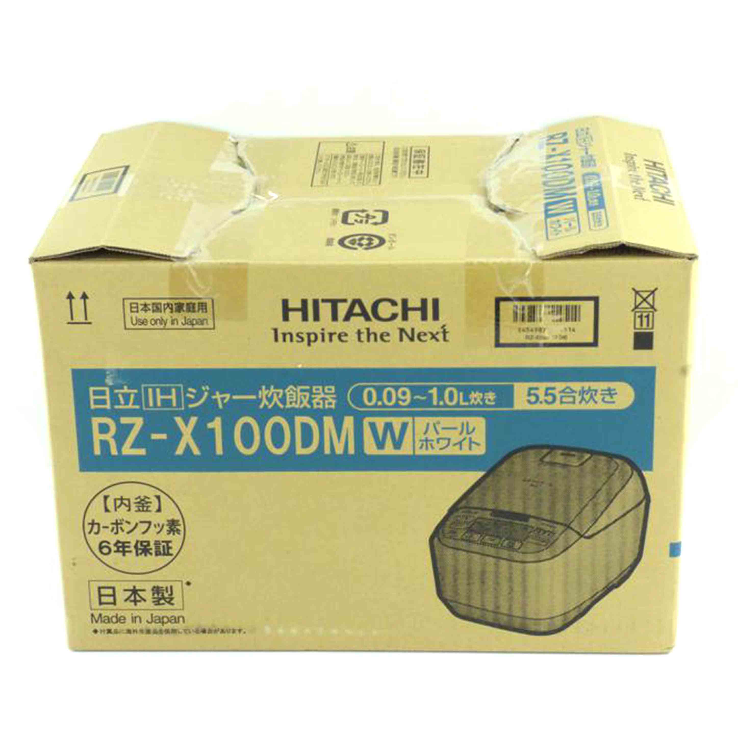 HITACHI 日立/IHジャー炊飯器/RZ-X100DM//Sランク/64