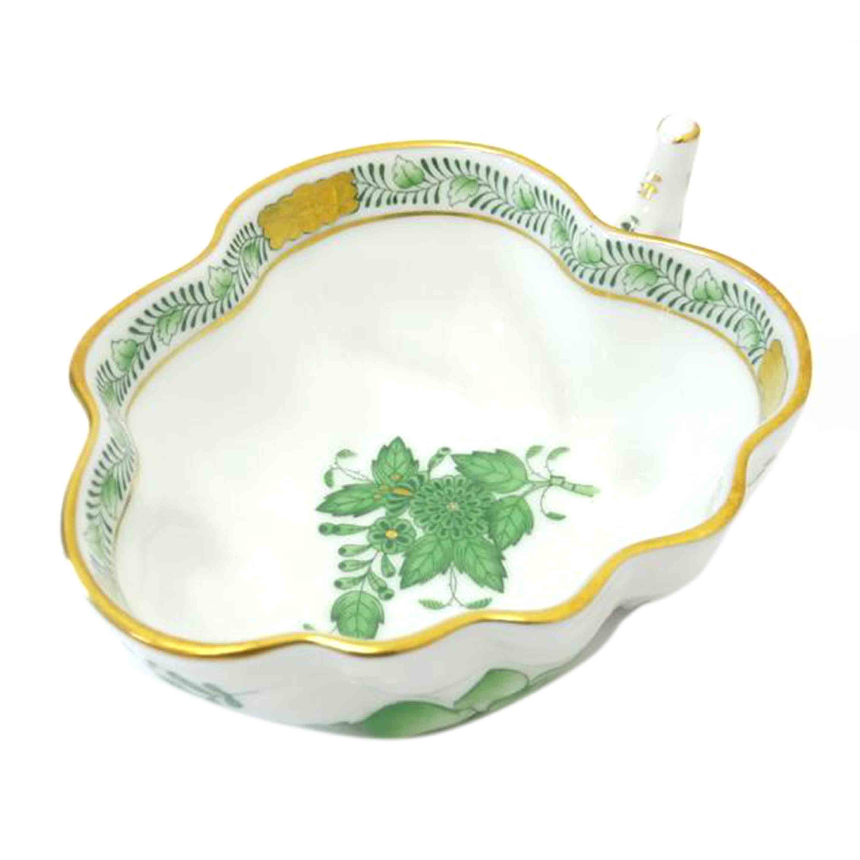 HEREND ヘレンド/シュガートレー/ｱﾎﾟﾆｰｸﾞﾘｰﾝ//Aランク/88