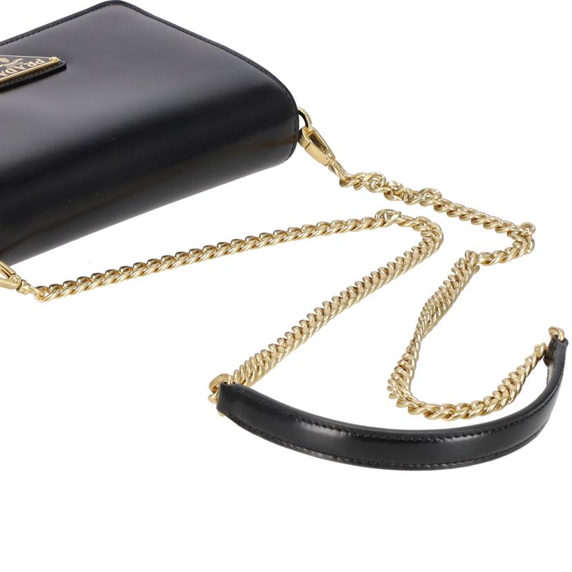 PRADA プラダ/PRADA／レザーチェーンショルダー/1BD350//RFI*/Aランク/75