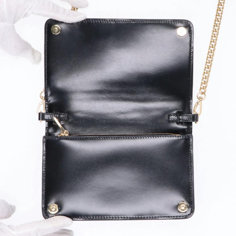 PRADA プラダ/PRADA／レザーチェーンショルダー/1BD350//RFI*/Aランク/75