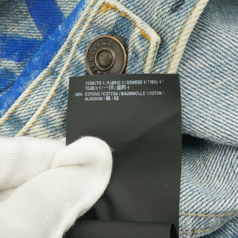 BALENCIAGA バレンシアガ/グラフィックデニムジャケット/534556//ABランク/67