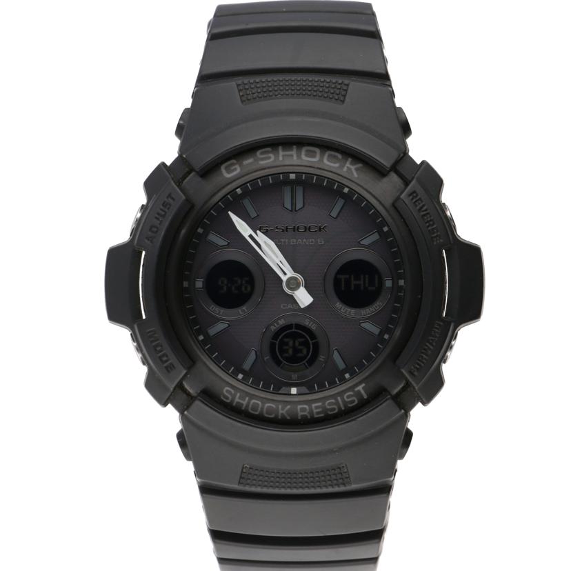 CASIO カシオ/G－SHOCK／アナデジ／電波ソーラー/AWG-M100B-1AJR//Aランク/09