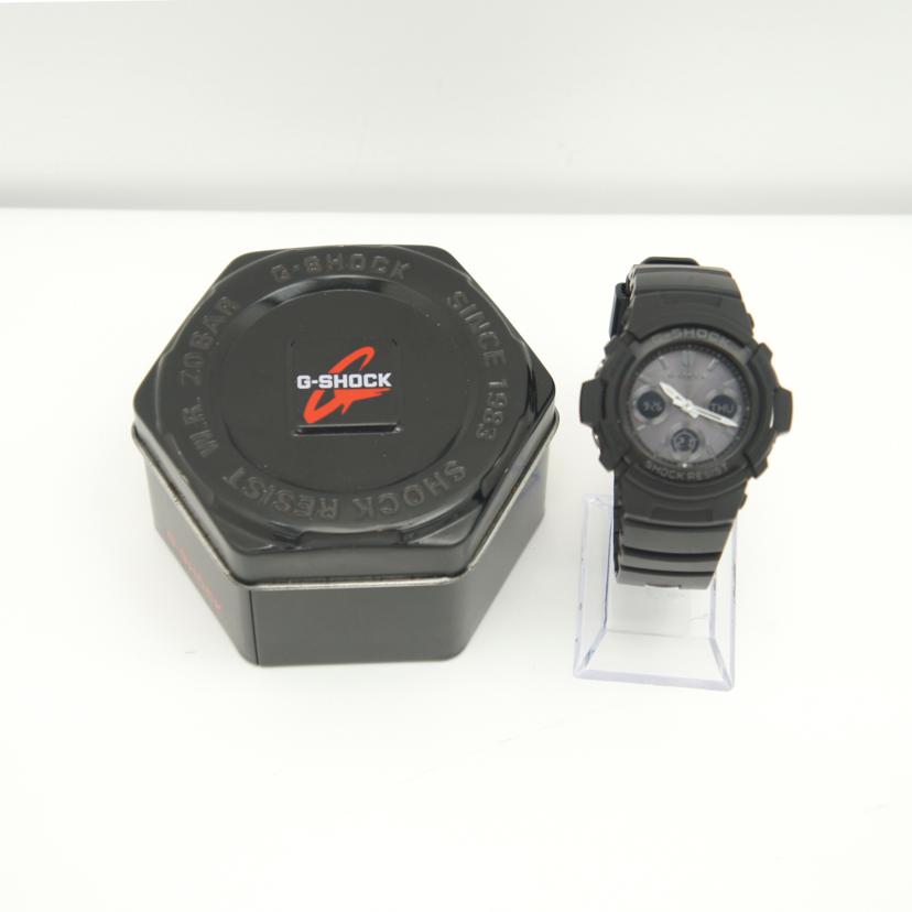 CASIO カシオ/G－SHOCK／アナデジ／電波ソーラー/AWG-M100B-1AJR//Aランク/09