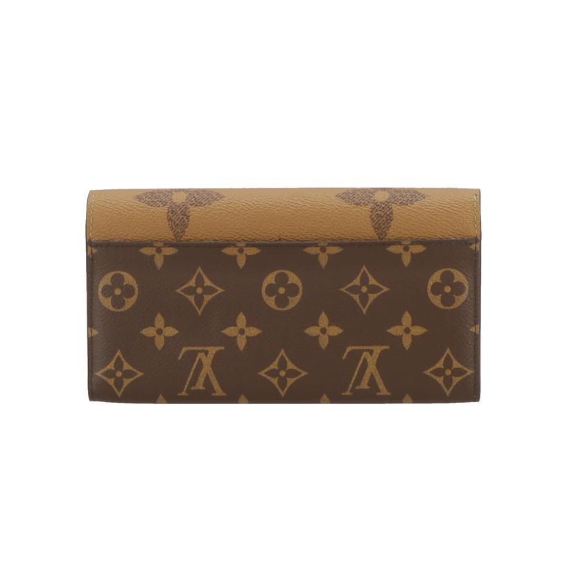 LOUIS VUITTON ルイ・ヴィトン/ポルトフォイユ・サラ/モノグラム・ジャイアント リバース/M80726//RFI****/Aランク/40