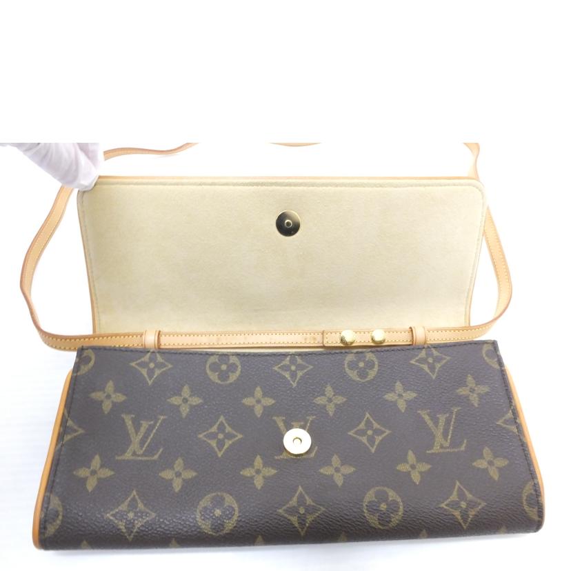 LOUIS VUITTON ルイヴィトン/ポシェットツインGM／モノグラム/M51852//FL0***/ABランク/88