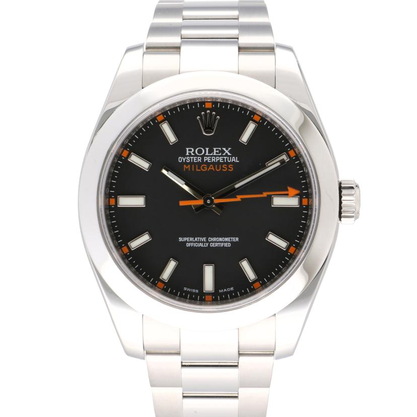 ROLEX ロレックス/ミルガウス・ブラック／V番/116400//V47****/SAランク/09