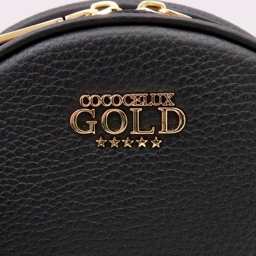 COCOCELUX　GOLD ココセリュクスゴールド/ココセリュクスゴールドレザー2wayショルダーバッグ//SAランク/77