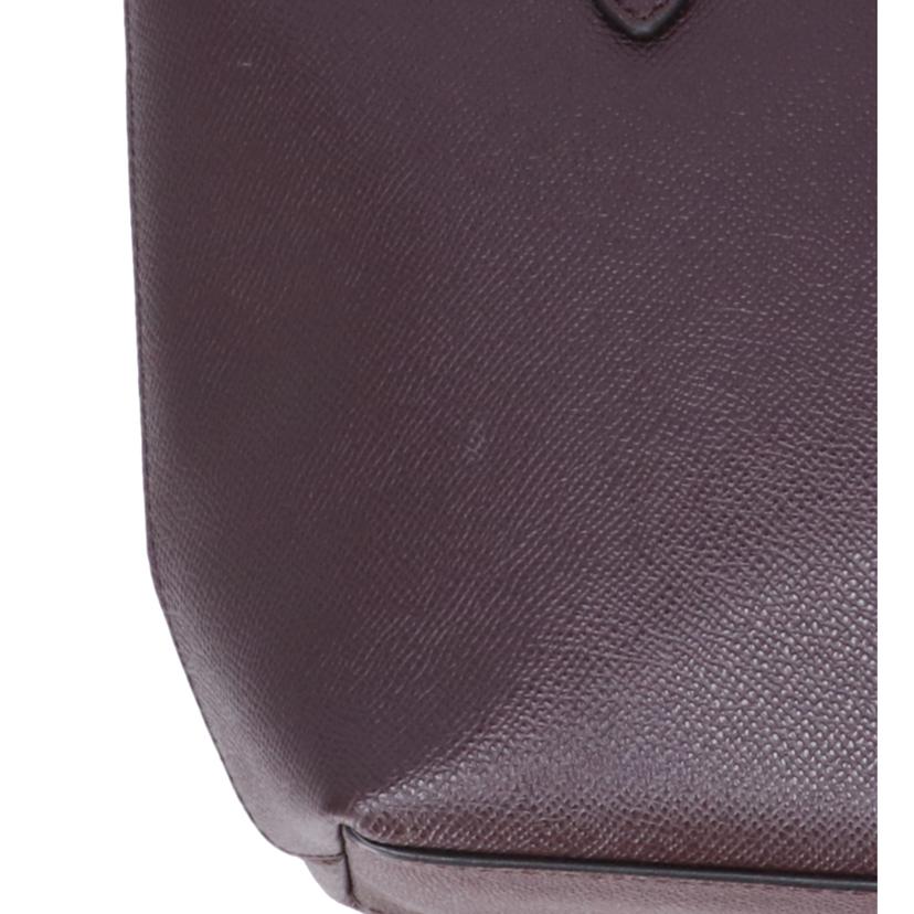COACH　/ラグジュアリークロスグレーンレザーミニシティージップトップトート/F22967//K17**/ABランク/22
