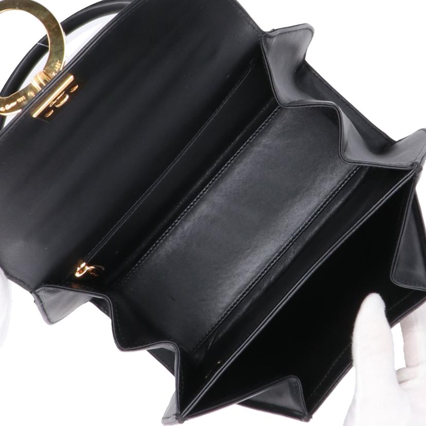 Cartier カルティエ/パンテール／ゴールド金具／ハンドバッグ／ブラック//Aランク/18