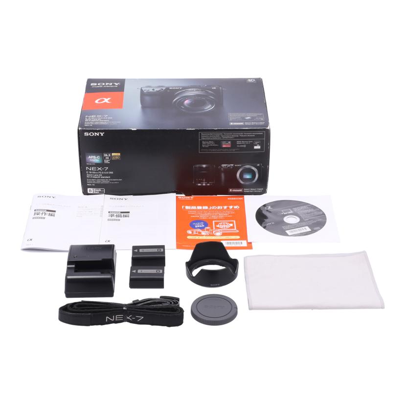 SONY ソニー/ミラーレス一眼　レンズキット/NEX-7K//0026276/Bランク/78