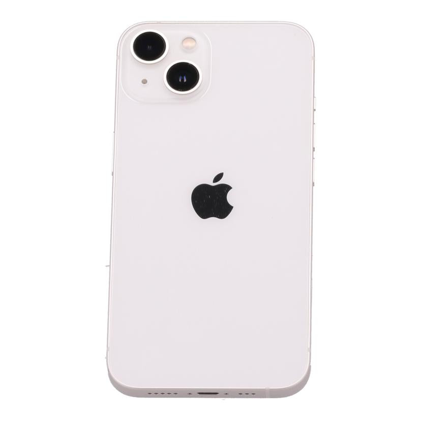 Apple　SIMロックなし アップル/iPhione13　128GB　スターライト/MLND3J/A//HNXPX1JX3R/Aランク/09