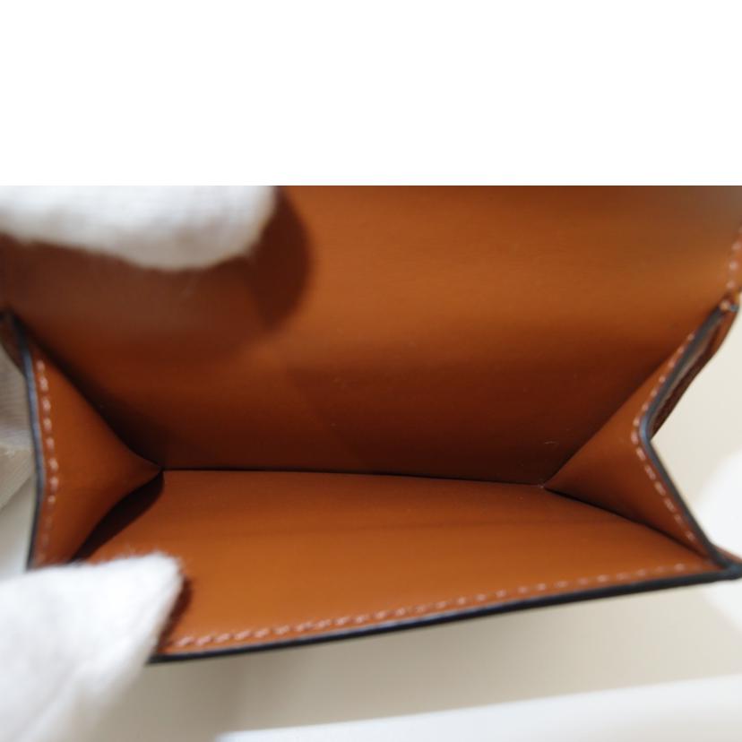 CELINE セリーヌ/トリオンフフォールデッドコンパクト財布／ブラウン/10D722BZ9//SAランク/69