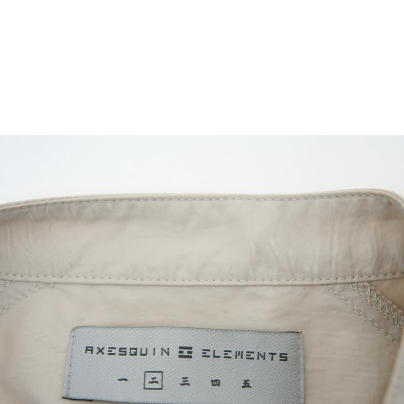 AXESQUIN　ELEMENTS アクシーズクイン/ロングシャツ　タスランナイロン／二／アイボリー/021021//Aランク/01