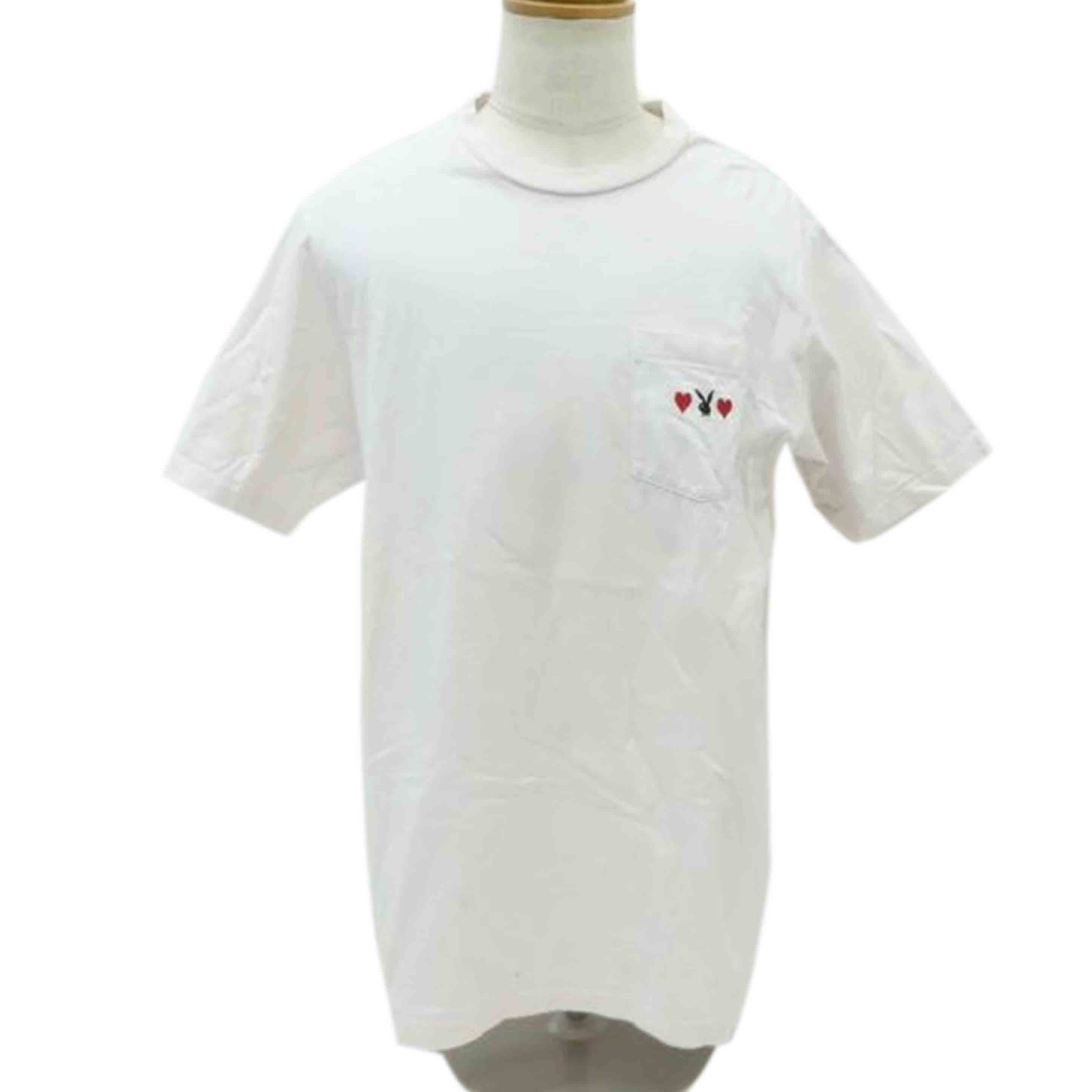 Supreme　x　Playboy ｼｭﾌﾟﾘｰﾑxﾌﾟﾚｲﾎﾞｰｲ/PLAYBOYロゴTシャツ//Bランク/88