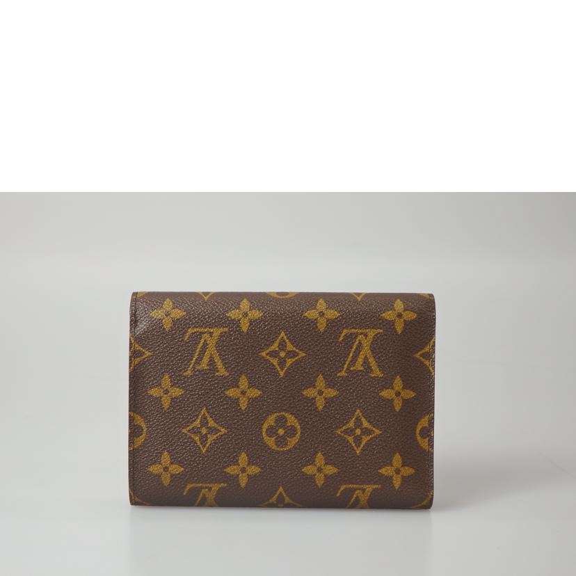 LOUIS　VUITTON LV/ポルトトレゾール・エテュイパピエ／モノグラム/M61202//SP0***/Aランク/76