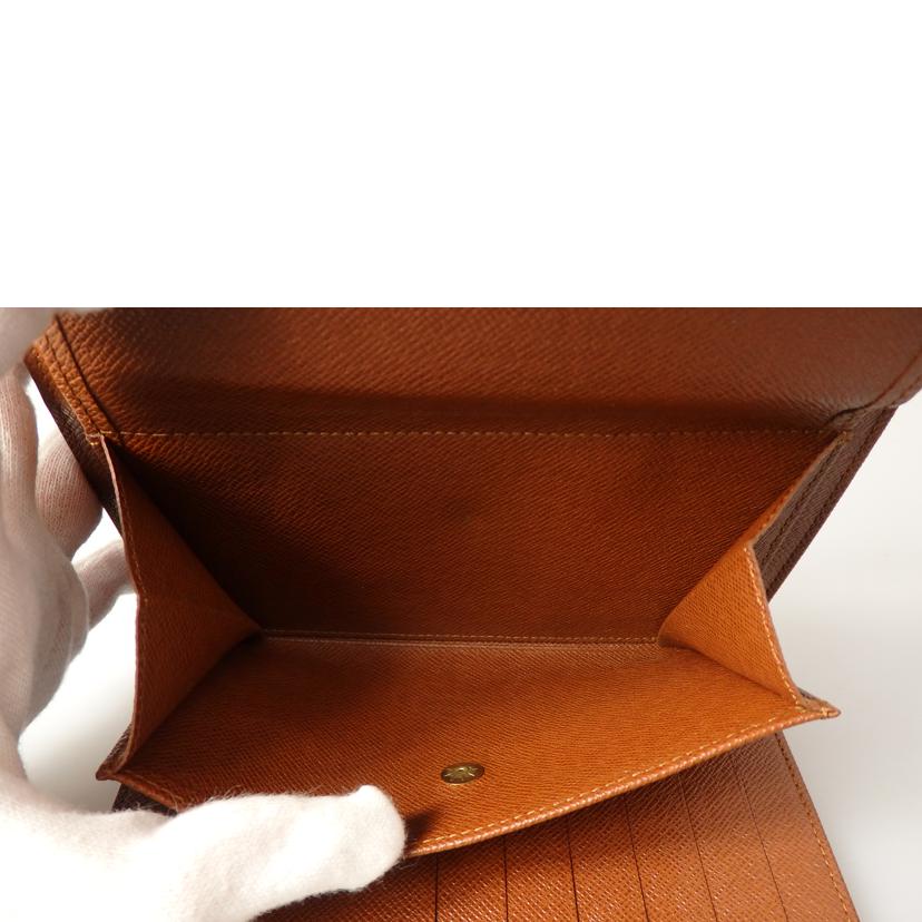 LOUIS　VUITTON LV/ポルトトレゾール・エテュイパピエ／モノグラム/M61202//SP0***/Aランク/76