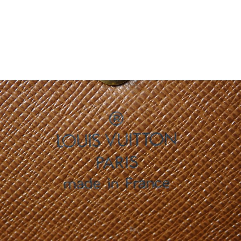 LOUIS　VUITTON LV/ポルトトレゾール・エテュイパピエ／モノグラム/M61202//SP0***/Aランク/76