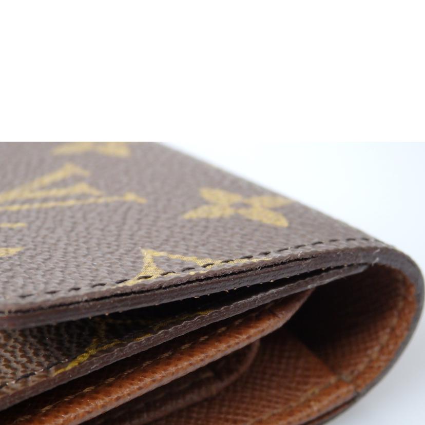 LOUIS　VUITTON LV/ポルトトレゾール・エテュイパピエ／モノグラム/M61202//SP0***/Aランク/76